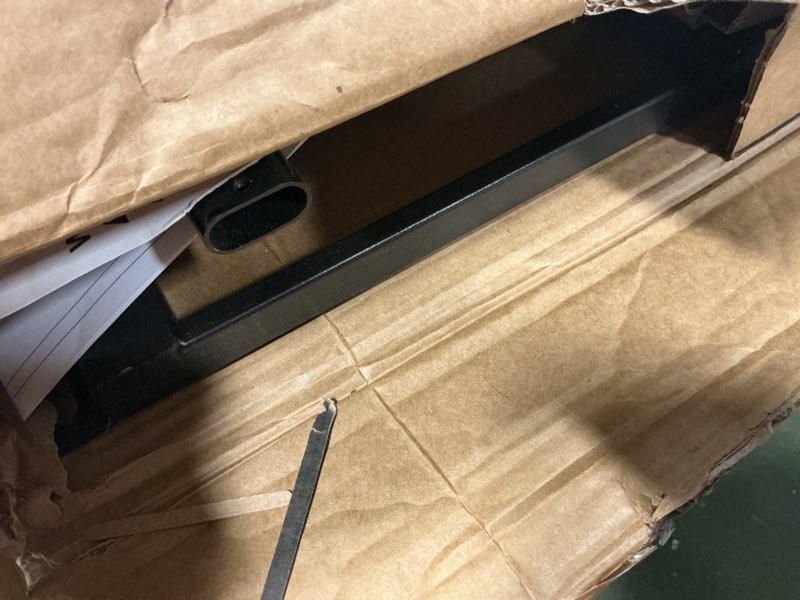 Condition photo showing As Is for USX MOUNT UL Listed Heavy Duty TV Wall Mount for 32-90" TVs up to 150lbs with 8" Sliding Design, Ultra-Large TV Mount Bracket for up to 24" Studs with Swivel, Tilt & Leveling, Max VESA 600x400mm 32-90inch VESA 600*400 8" Sliding