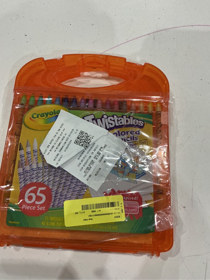 Condition photo showing Good Condition for crayola twistables #2 0.3 mm colored pencil 1 pk