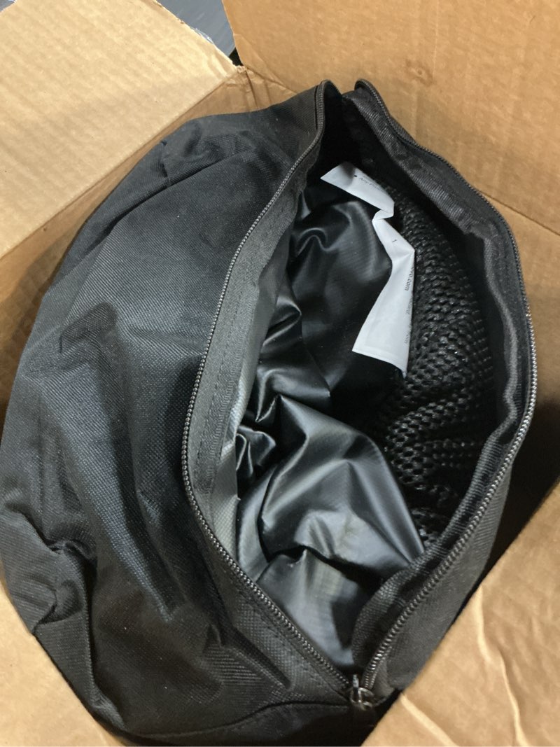 Condition photo showing Good Condition for sailnovo rooftop cargo carrier bag 21 cubic, 1000d pvc waterproof vehicle soft-shell carrier for cars with/without roof rack, car roof storage includes anti-slip mat,10 reinforced straps, 6 door hooks 21 cubic flow-21-u