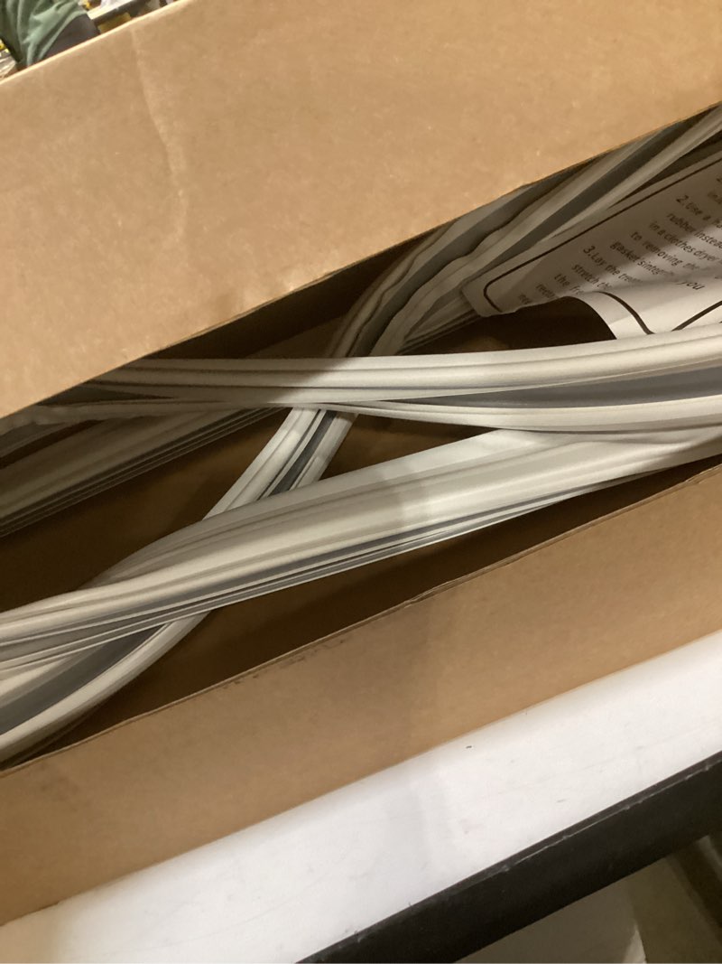 Condition photo showing Good Condition for luckman upgraded 242193213 refrigerator door gasket replacement, 42.2"x28.6", heavy-duty door seal for fri-gidaire, ken-more, cro-sley fridges, replaces ap5688452, 3016409, ps7784009, 240370906