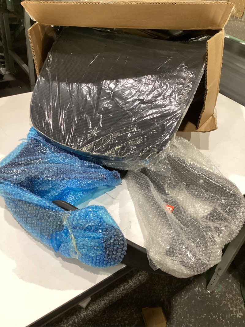 Condition photo showing Good Condition for Tall Drafting Chair with Footrest Ring for Home and Work, Ergonomic Home Desk Office Chair with Flip up Arms and Lumbar Support, Extended Height Executive Desk Office(Black) Black K255-S