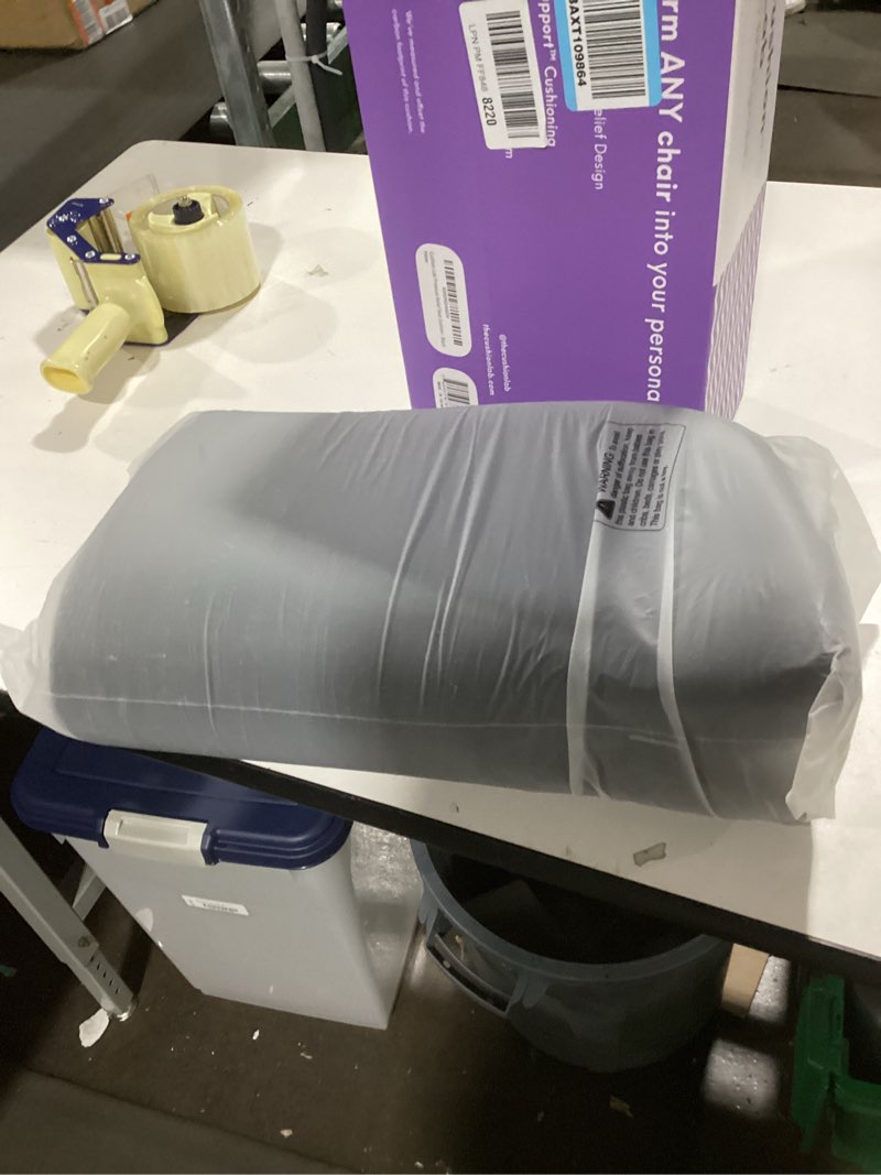 Condition photo showing New/Like New for Cushion Lab Patented Pressure Relief Seat Cushion for Long Sitting Hours on Office & Home Chair - Extra-Dense Memory Foam for Soft Support. Car Pad for Hip, Tailbone, Coccyx, Sciatica - Black