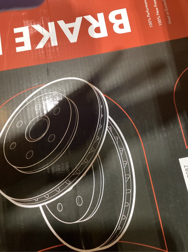 Condition photo showing New/Like New for a-premium 11.81 in (300 mm) rear vented disc brake rotors + ceramic pads kit compatible with select mercedes models - c250 2012-2015, c300 2013-2014, c350 2008-2014, e350, e400, e550, 6-pc set