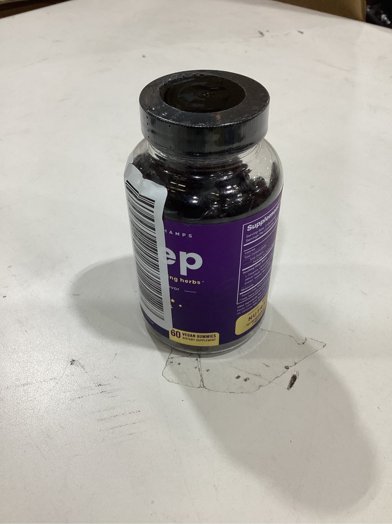 Condition photo showing New/Like New for nutrachamps sleep gummies for adults & kids | melatonin gummies with chamomile, valerian & l theanine | safe & effective for kids & adults | vegan childrens melatonin 3mg, 1.5 mg, or 6mg