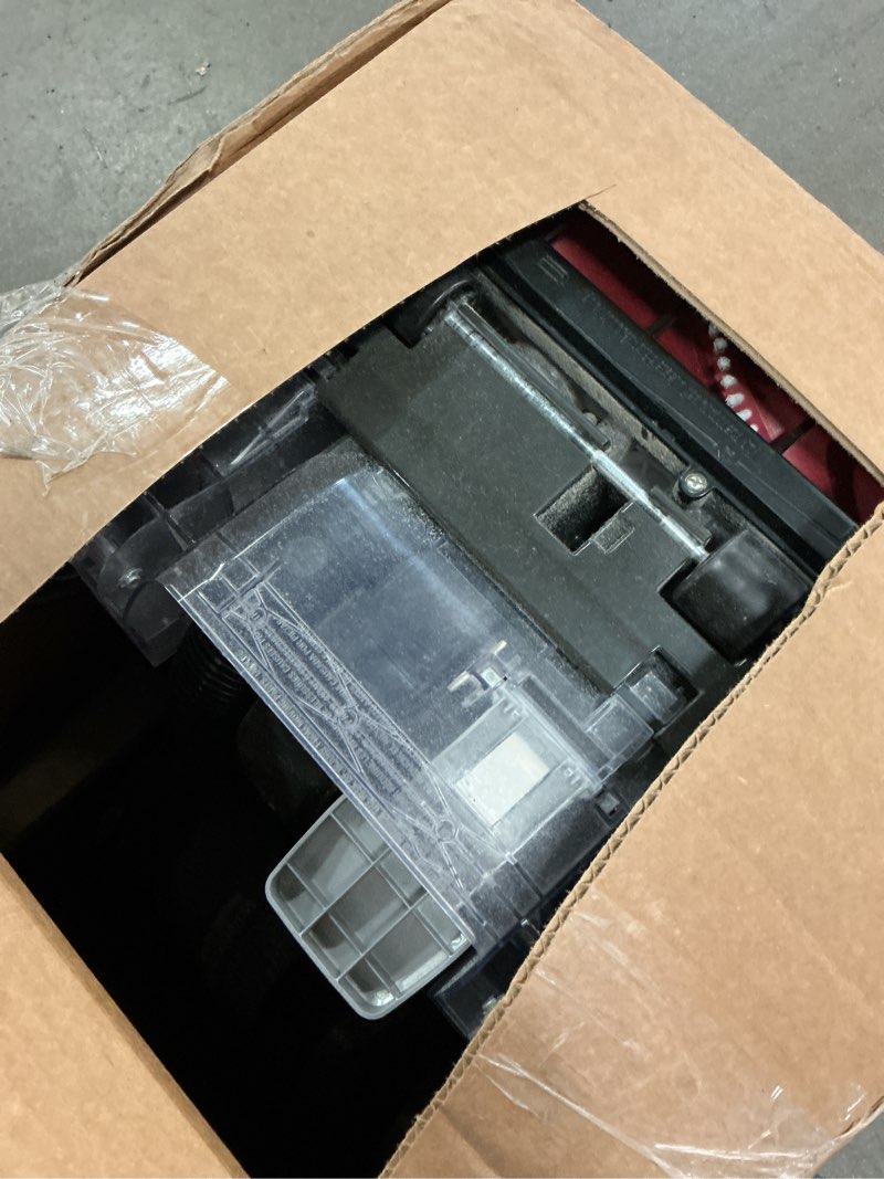 Condition photo showing As Is for hoover windtunnel cord rewind pro bagless vacuum cleaner, corded upright vacuum cleaner for carpet and hard floor, automatic cord rewind, corded vacuum cleaners for home use