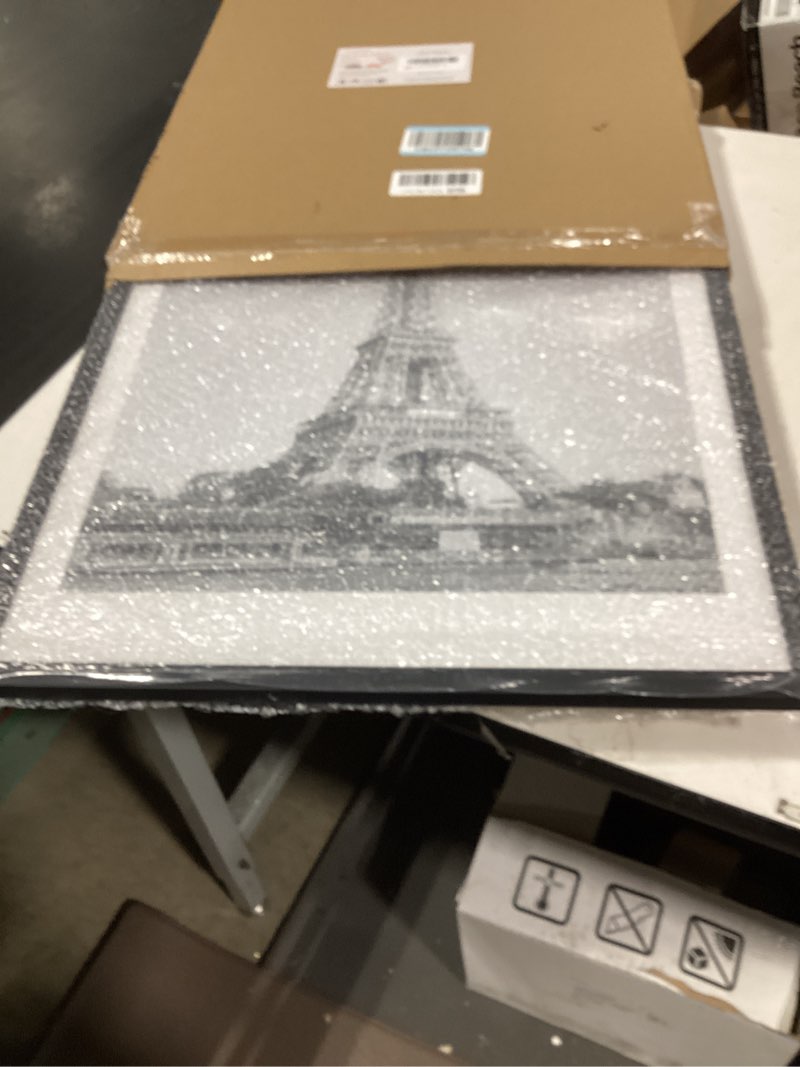 Condition photo showing Good Condition for upsimples 18x24 picture frame, display pictures 16x20 with mat or 18 x 24 without, wall hanging poster frames, black, 1 pack