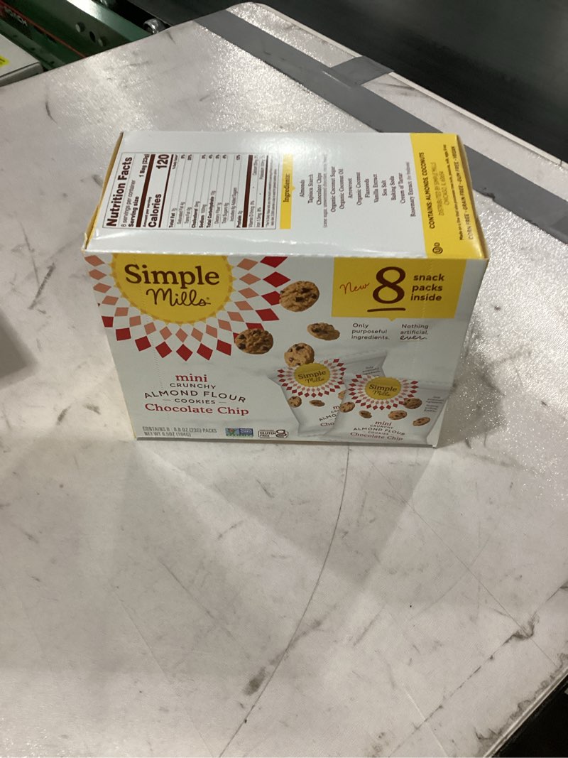 Mini crunchy chocolate chip cookies