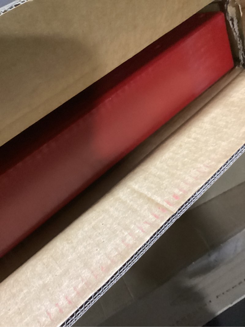 Condition photo showing Good Condition for 2-ton folding hydraulic engine hoist, 4400 lbs portable engine shop crane with 6 casters & telescopic boom, foldable cherry picker hoist lift for garage, workshop, warehouse, heavy-duty, red