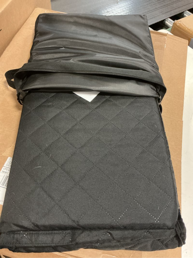 Condition photo showing As Is for Large Dog Car Seat,Back Seat Extender for Dogs,Waterproof Medium Dog Seat Cover for Backseat, Pet Bed for Car Hammock(Black-L) black Large