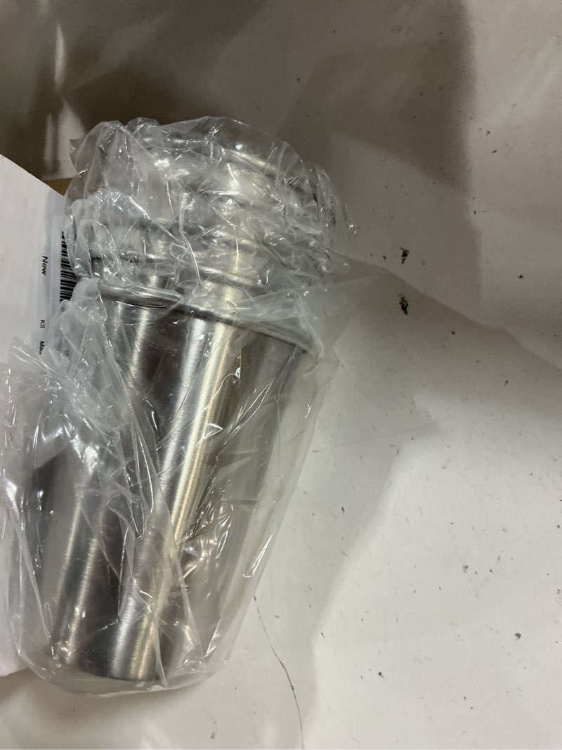 Condition photo showing New/Like New for 10 pack 12 ounce stainless steel pint cups shatterproof cup tumblers unbreakable metal drinking glasses for bar, home, restaurant 12oz-10 pack