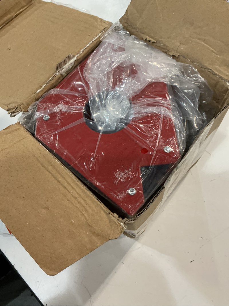 Condition photo showing Good Condition for Spurtar Welding Magnets 75lbs 6pcs, Heavy Duty Welding Magnets and Clamps, Strong Magnetic Clamp Holder Tools and Accessories 45, 90, 135 Degree 6pcs 5"