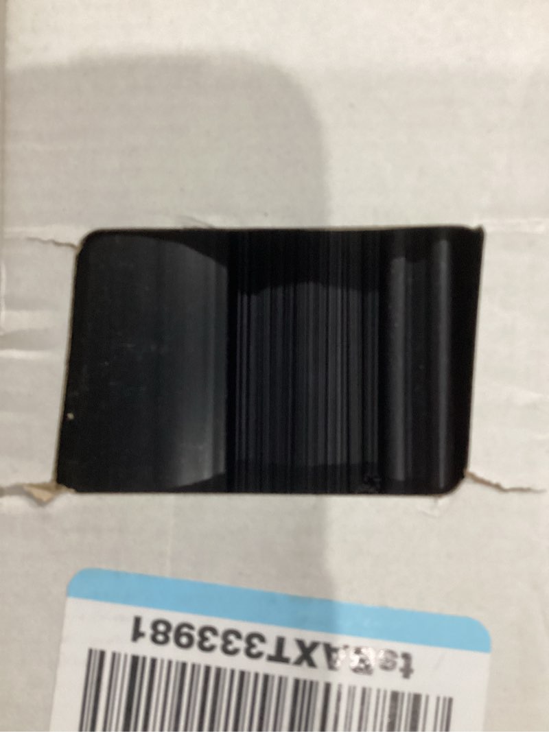 Condition photo showing Good Condition for Cordless Light Filtering Mini Blind - 26 Inch Width, 64 Inch Length, 1" Slat Size - Black - Cordless GII Morningstar Horizontal Windows Blinds for Interior by Achim Home Decor