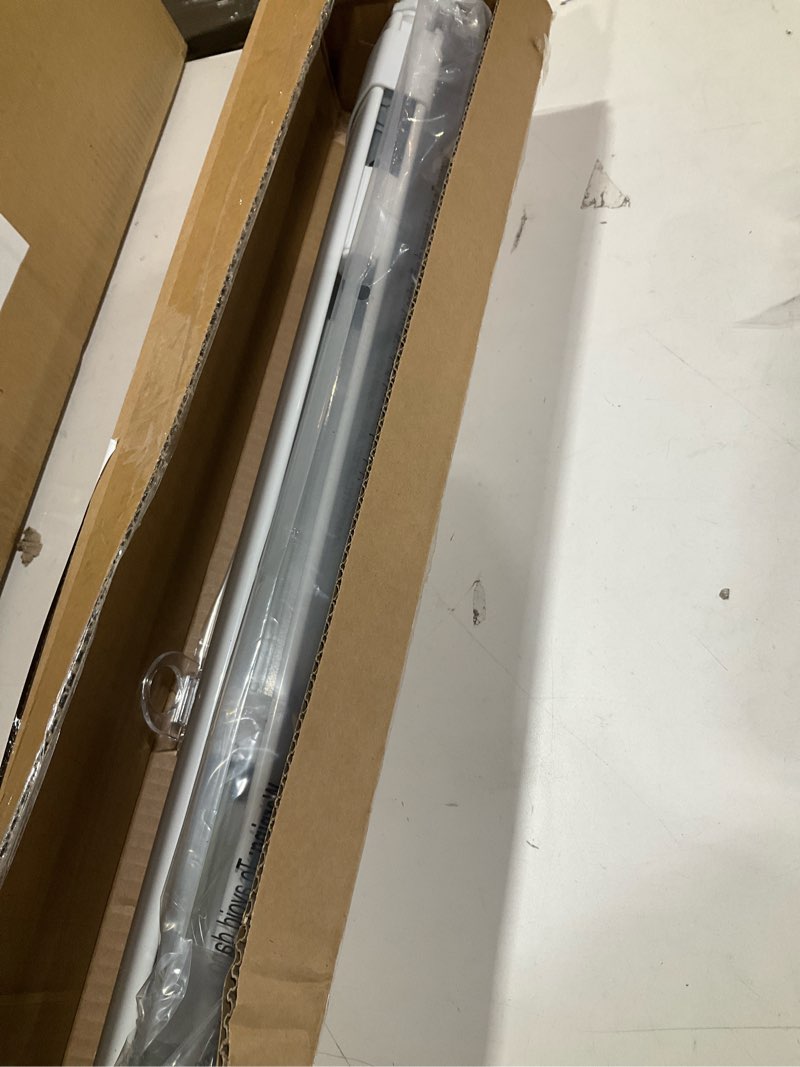 Condition photo showing Good Condition for lazblinds no tools no drill cordless cellular shades, blackout light blocking honeycomb shades for home, thermal insulation blinds for windows, 29" w x 48" h, white blackout-white 29" w x 48" h