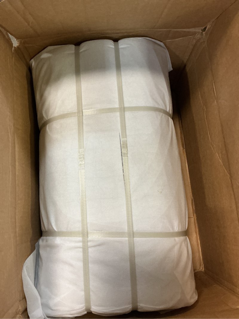 Condition photo showing New/Like New for erament 6-inch tri-fold mattress queen size, covertible bed floor futon mattress with handles & non-slip bottom, foldable mattress with removable tufted for guest, camping, dorm grey queen