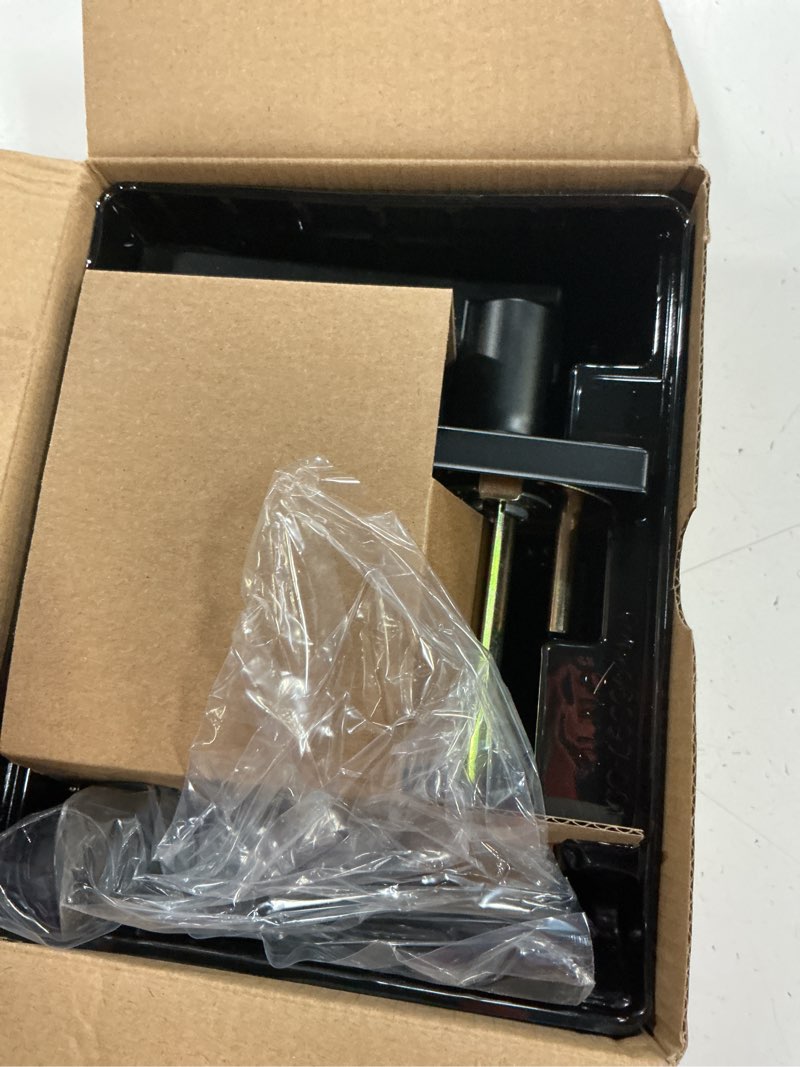 Condition photo showing Good Condition for casey matte black hall/closet passage door handle featuring microban