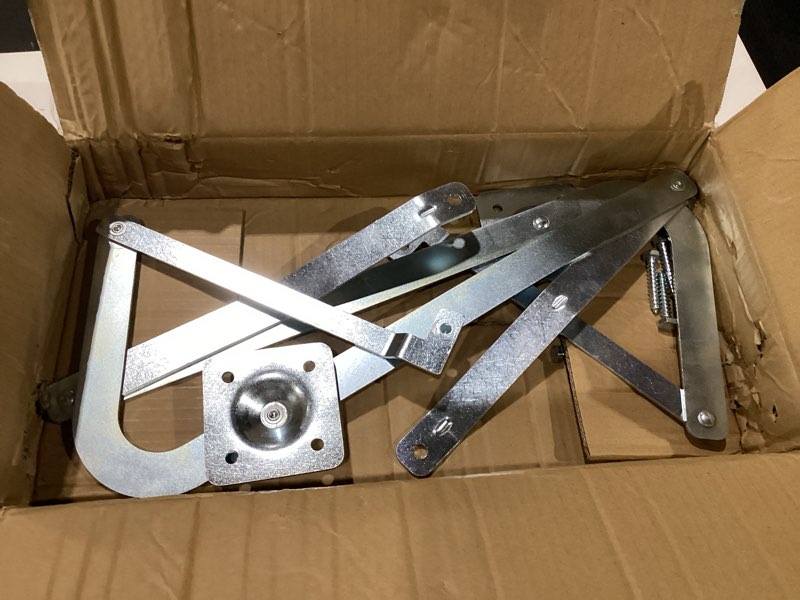 Condition photo showing New/Like New for ecotric 55-2 replacement attic ladder hinge arms compatible with 2010-up werner mk 5, wu2210, w2208, w2210 thick zinc attic ladders spreader- pair