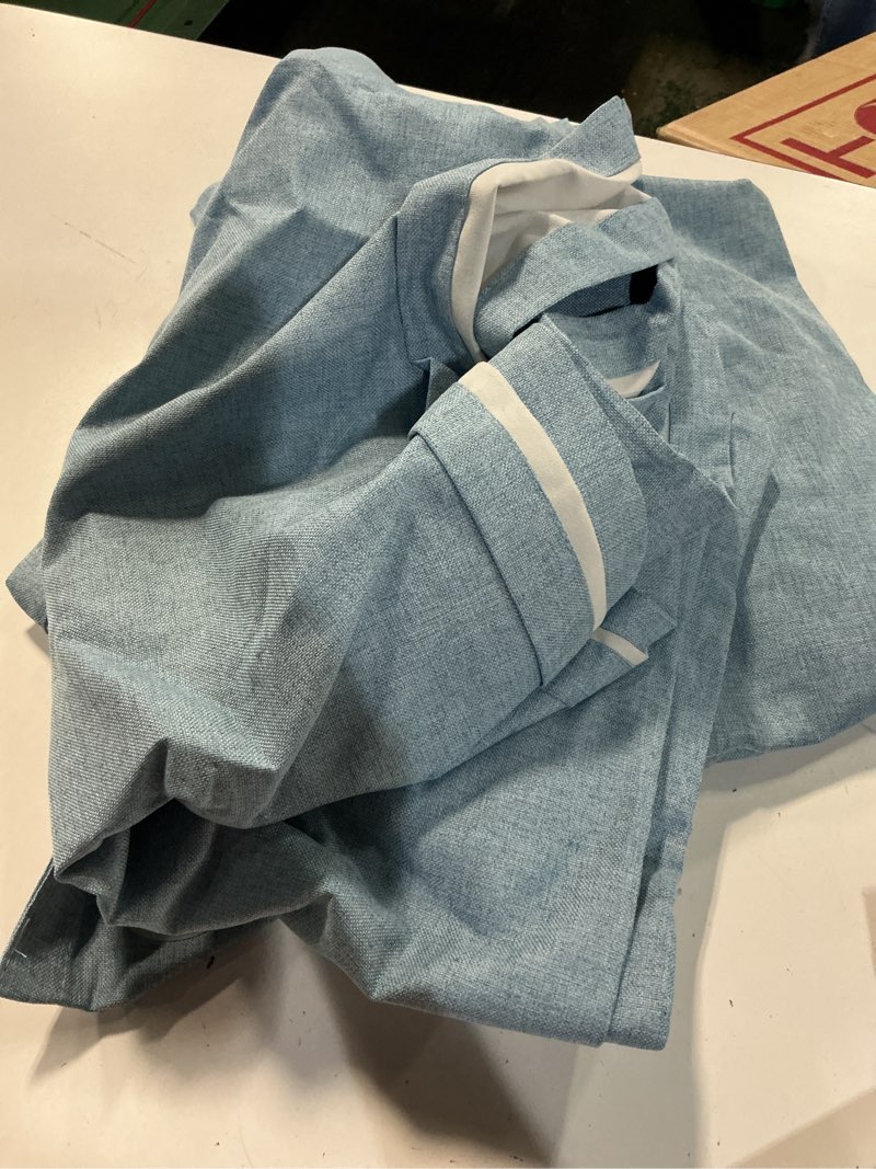 Condition photo showing Good Condition for style selections 84-in mountain spring room darkening grommet curtain panel pair