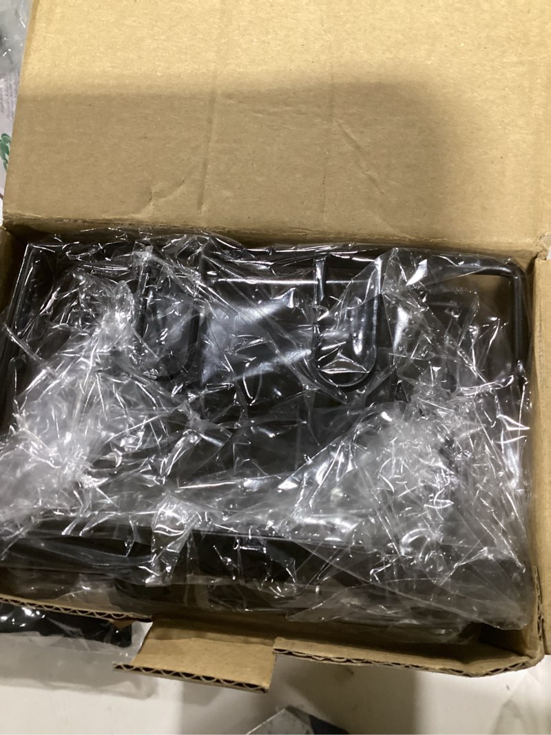 Condition photo showing New/Like New for Shower Caddy Hanging Bathroom Organizer: Rustproof Shelf for Inside Shower - No Drilling Racks Over Showerhead - Bath Shelves for Shampoo Soap Black