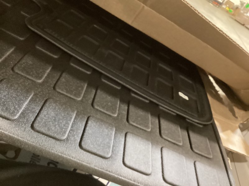 Condition photo showing As Is for powoq 8 Seats Cargo Mat Compatible with 2016-2022 Honda Pilot Trunk Mat TPE Cargo Liner Trunk Liner 2nd Back Seat Protector Replacement for 2016-2022 Honda Pilot Accessories 8-Seat 2nd Backrest Mat Compatible with 2016-2022 Honda Pilot