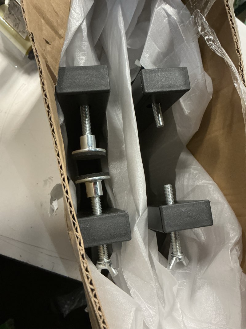 Condition photo showing Good Condition for 2pack mirror stand for floor, heavy duty iron floor mirror stand, adjustable mirror holder stand for large mirror, plate, poster, black mirror stand for bedroom, living room, cloakroom