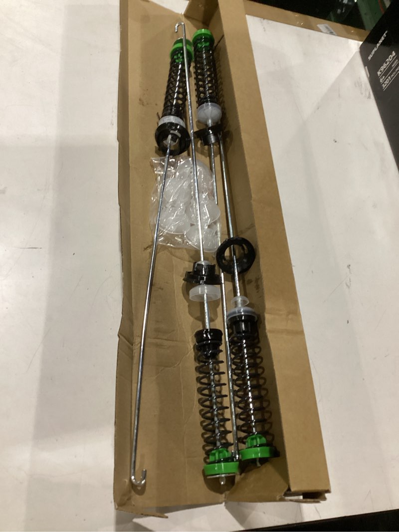 Condition photo showing Good Condition for w11130362 washer suspension rod kit - 2026 upgraded fit for whirl.pool may.tag ken.more - replaces w10594080 w10735786 - fits models wtw5000dw1/dw2/dw3, mvwc565fw1/fw2, mvwx655dw1 by ami parts 4 w11130362 suspension rod kit with 5 suspension balls and bushings
