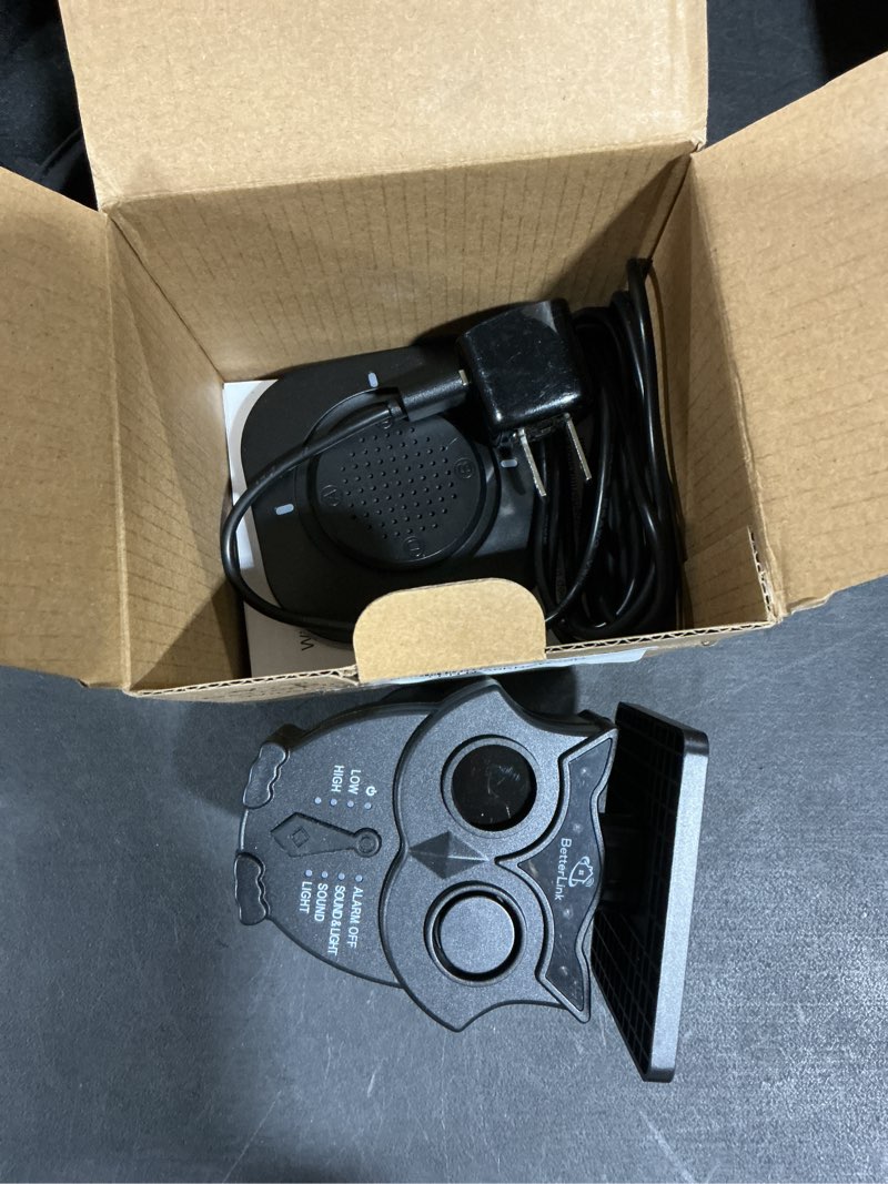 Condition photo showing Good Condition for 1/2 Mile Long Range Solar Wireless Driveway Alarm System IP65 Weatherproof Outdoor Motion Detectors&Sensor 120dB Siren Sound Light Security Alert System Monitor&Protect Outdoor/Indoor Property(1R1S) 1Receiver and 1Sensor