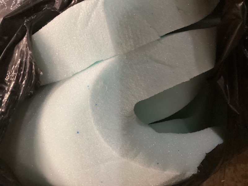 Condition photo showing As Is for Linenspa Memory Foam Mattress Topper, King Size - 2 Inch Gel Infused Memory Foam - Plush Feel - Cooling and Pressure Relieving - CertiPUR Certified King 2 Inch Classic Gel