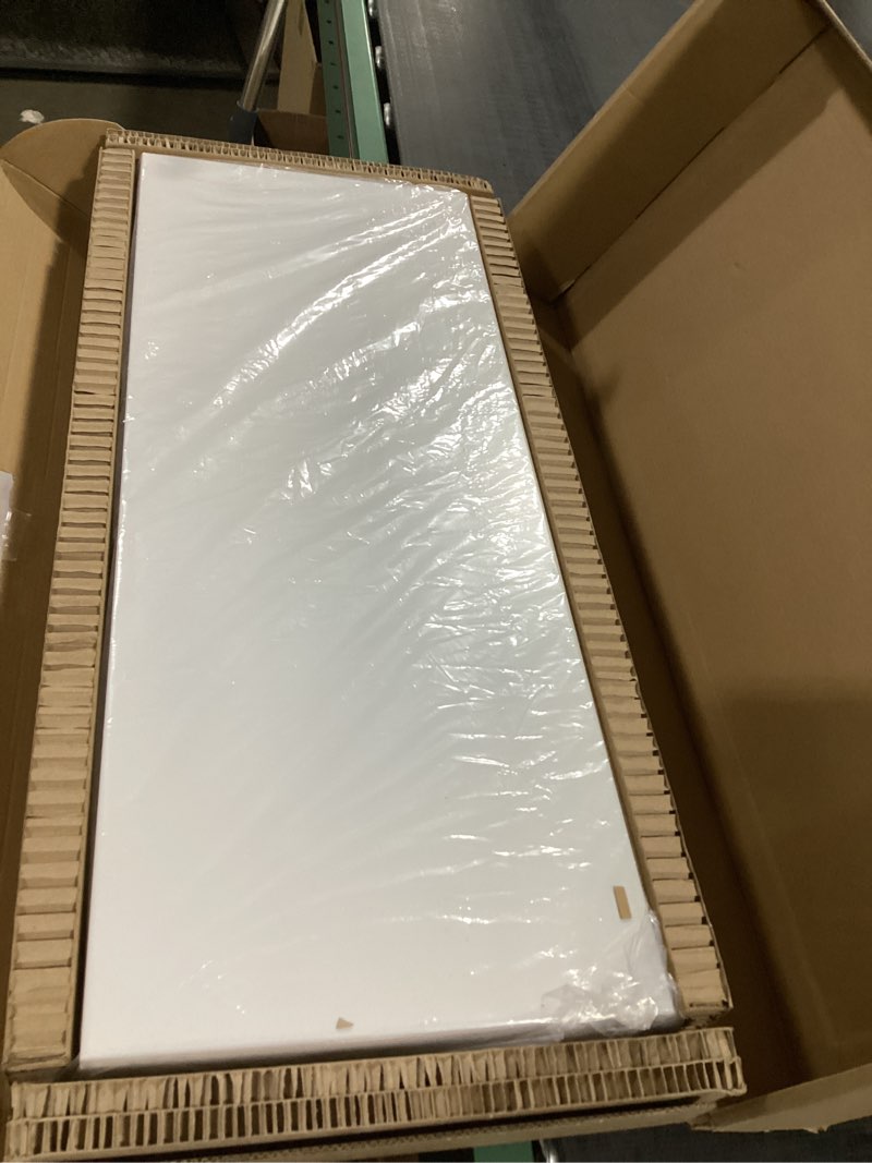 Condition photo showing New/Like New for Stainless Steel Shower Niche 12" X 30", No Tile Needed Wall Niche Three-Tier, Recessed Shower Shelf for Bathroom Storage, Matte White Matte White 12" × 30"