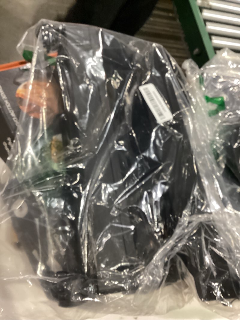 Condition photo showing As Is for SPACELEAD Slim Storage Cart 3 Tier,Bathroom Organizer Rolling Utility,Mobile Shelving Unit Slide Out for Office, Kitchen, Laundry Room & Narrow Places,Black