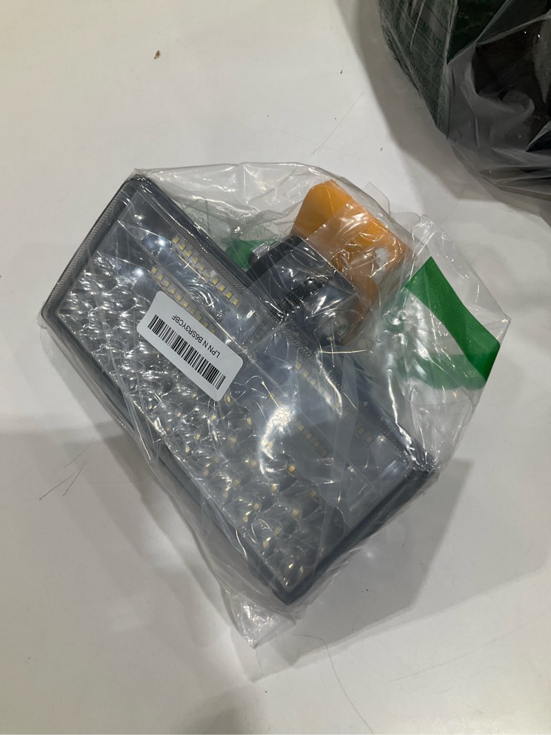 Condition photo showing Good Condition for 2Pcs Cordless LED Work Light Compatible with Dewalt 20V Battery, 100W 10000Lumens Flood Light Gifts for Men with USB&Type-C Charging for Workshop, Garage, Camping, Jobsite 2PCS 100W Light Compatible with Dewalt 20V Battery