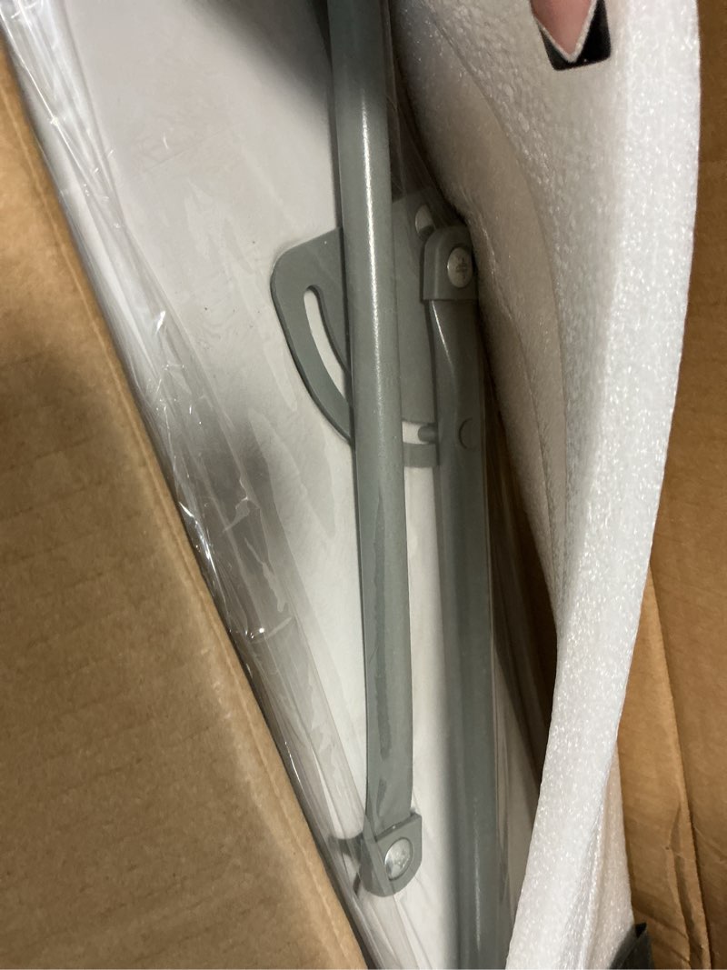 Condition photo showing Good Condition for SHAREWIN Ice Cooler Folding Table with Metal Side Desktop, Double-Layer Party Chilling Table with Dr