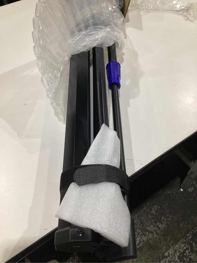 Condition photo showing Good Condition for Projector Screen with Stand 60 inch - Indoor and Outdoor Projection Screen for Movie or Office Presentation - 16:9 HD Premium Wrinkle-Free Tripod Screen for Projector with Carry Bag and Tight Straps 60 Inch 16:9 Aspect Ratio Black