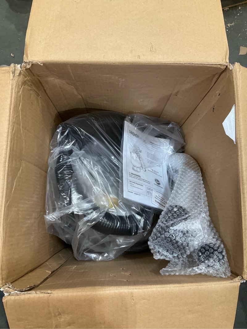 Condition photo showing Good Condition for hoover commercial shoulder vac pro bagged backpack vacuum cleaner, lightweight, chiropractic design, hepa media filtration, corded vacuum cleaners for commercial use on carpet and hard floors