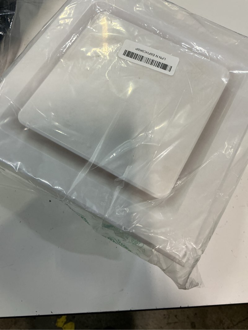 Condition photo showing Good Condition for orsong bathroom exhaust fan 10" panel ultra quiet without light(8x8 mount), 110cfm, 4" duct for bathroom/garage/home style1 8in(hole size)