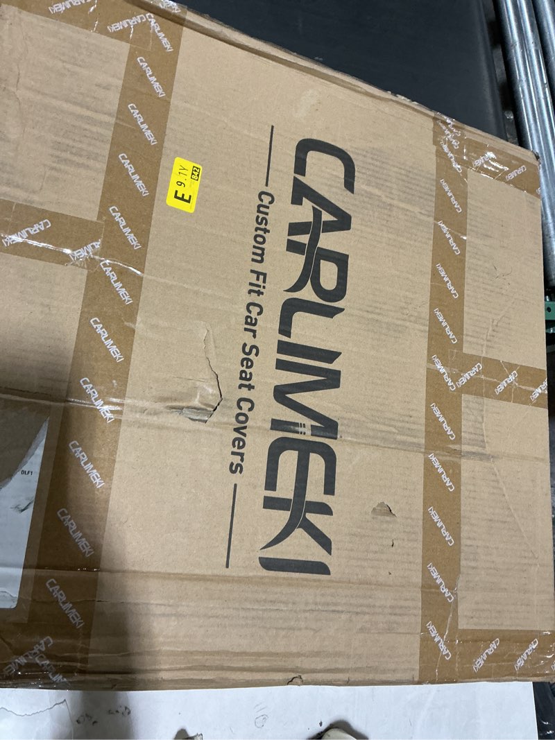 Condition photo showing Good Condition for Premium Faux Leather Seat Covers Custom Fit for Ford F150 SuperCrew XL XLT STX (2021–2026) & F250/F350/F450 Crew Cab XL XLT (2023–2026) - Fully Covered - Designed for 40/Console/40 Front Seats Black-Red & Full Sets & Crew Cab 21-26 F150 XL XLT & 23-26 F250 F350 F450 XL XLT