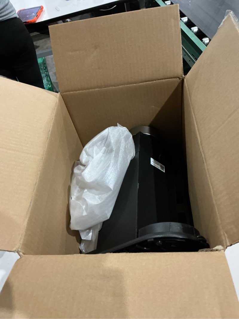 Condition photo showing As Is for keurig k-compact single-serve k-cup pod coffee maker, with 3 brew sizes, smart start feature, 36oz removable reservoir, black
