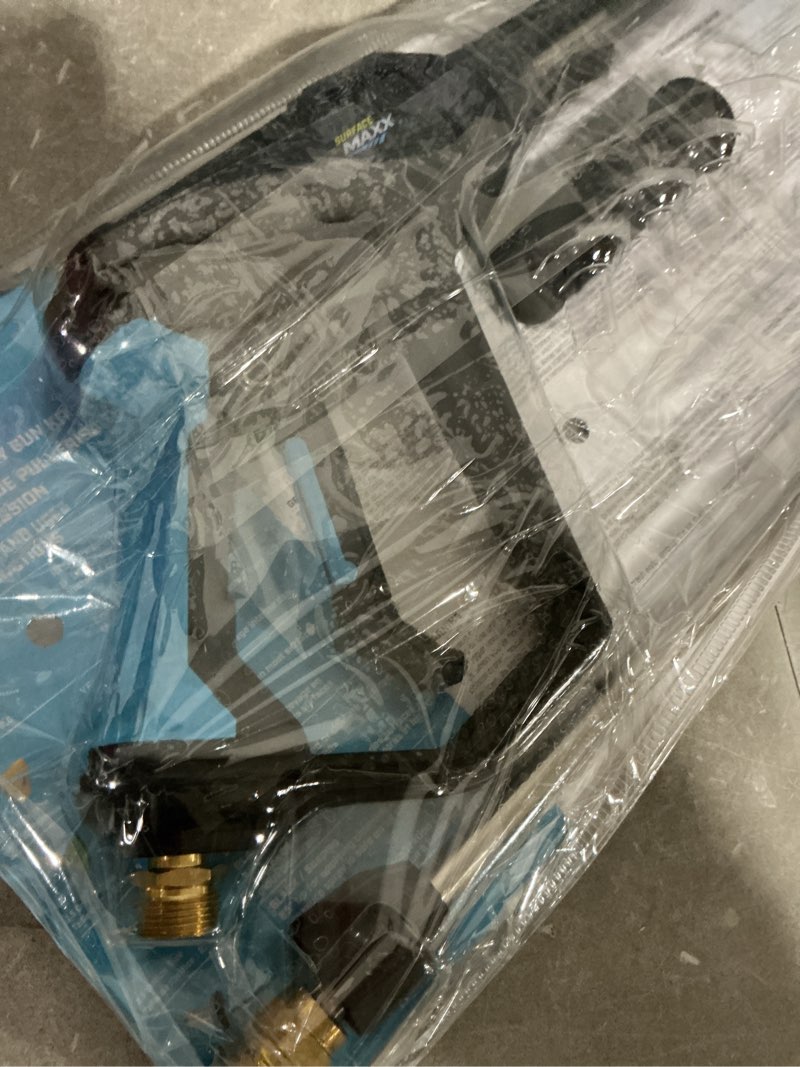 Condition photo showing As Is for surfacemaxx pro 4500-psi plastic pressure washer spray gun kit