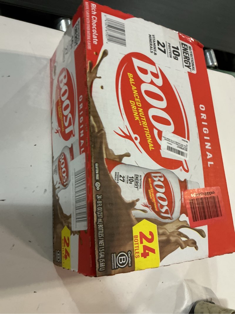 Condition photo showing New/Like New for (BBD 19/03/27). ORIGINAL RICH CHOCOLATE COMPLETE NUTRITIONAL DRINK, ORIGINAL RICH CHOCOLATE