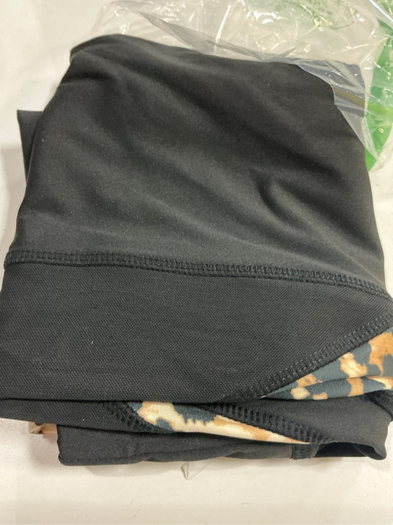 Condition photo showing New/Like New for shenhe women's leopard cheetah print leggings high waist workout yoga pants with phone pocket medium multicolor