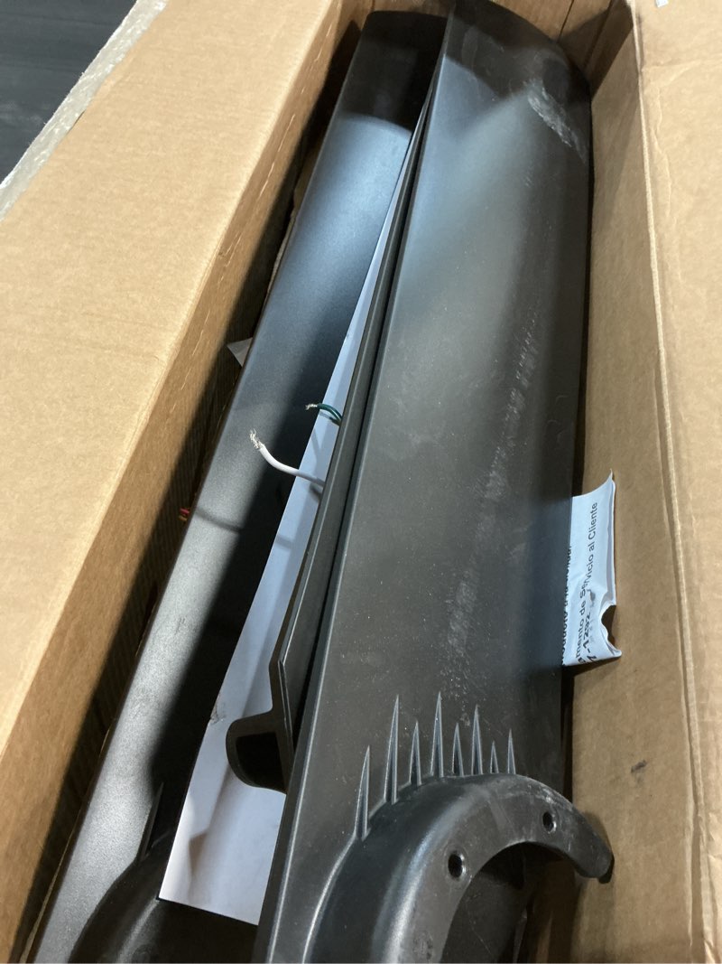 Condition photo showing Good Condition for harbor breeze stokes ii easy install 52-in matte black indoor/outdoor downrod or flush mount propeller ceiling fan and remote (3-blade)