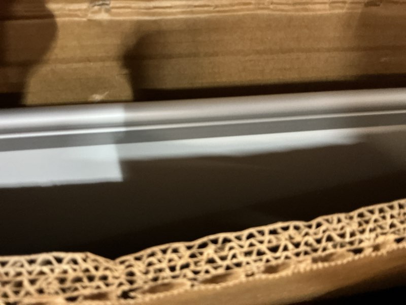 Condition photo showing New/Like New for amazon basics magnetic whiteboard/dry erase board, 36 x 48-inch, aluminum frame, silver/white silver/white 36 x 48-inch