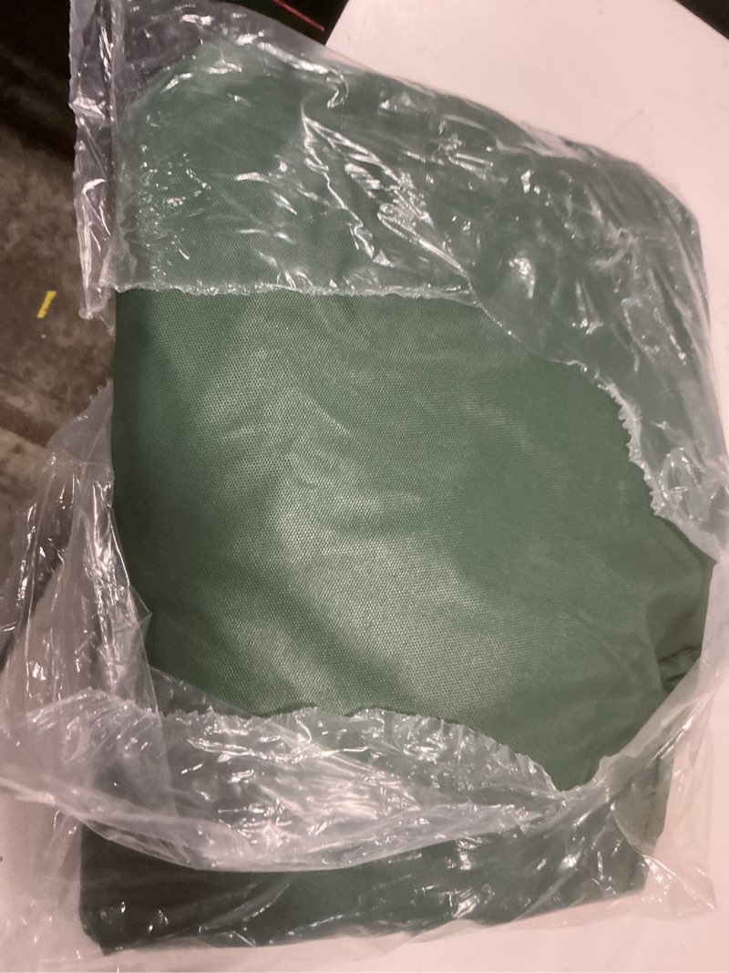 Condition photo showing Good Condition for mini lustrous cover for big green egg, ceramic grill cover outdoor grill cover with durable and water resistant fabric, x-large(green) x-large green