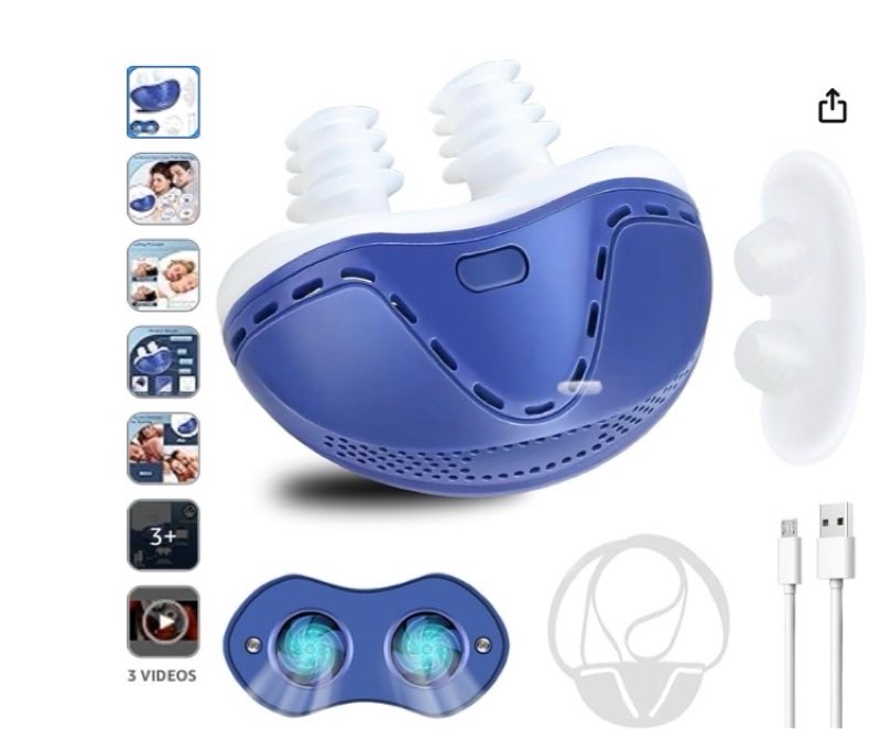 Anti Snoring Devices, Double Vortex Anti Snoring Device, Snoring Solution, Adjustable Wind Speed, Su