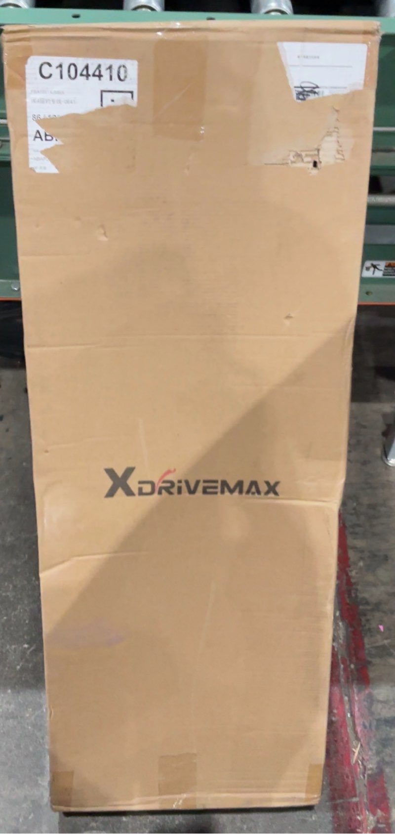 Condition photo showing As Is for xdrivemax pink and black standing golf bag