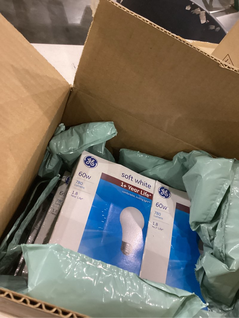 Soft white 12 pack A19 bulbs