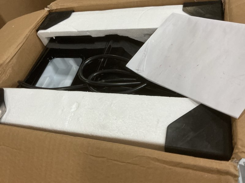 Condition photo showing Good Condition for luma comfort clear ice cube maker machine | first cubes in 15 minutes, 40 lbs. of ice in 24 hours | countertop portable design in stainless steel - im200ss stainless steel 40 lbs. per day