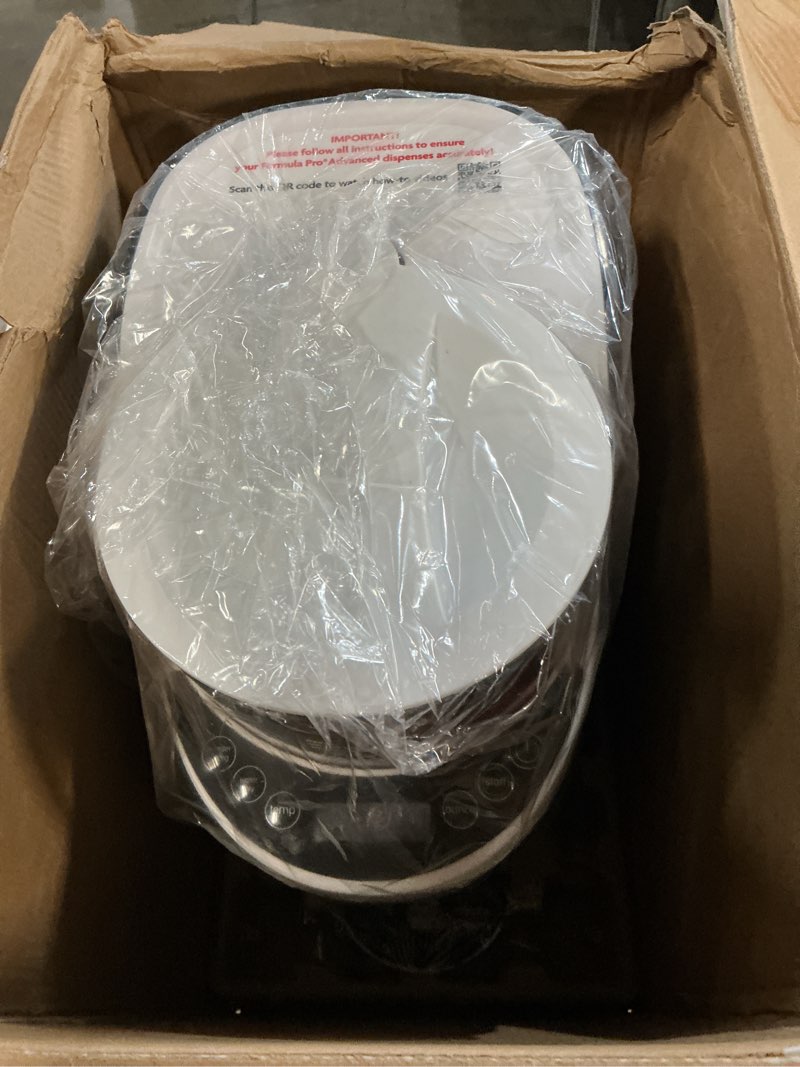 Condition photo showing Good Condition for baby brezza new and improved formula pro advanced formula dispenser machine - automatically mix a warm formula bottle instantly - easily make bottle with automatic powder blending, white formula pro advanced dispenser