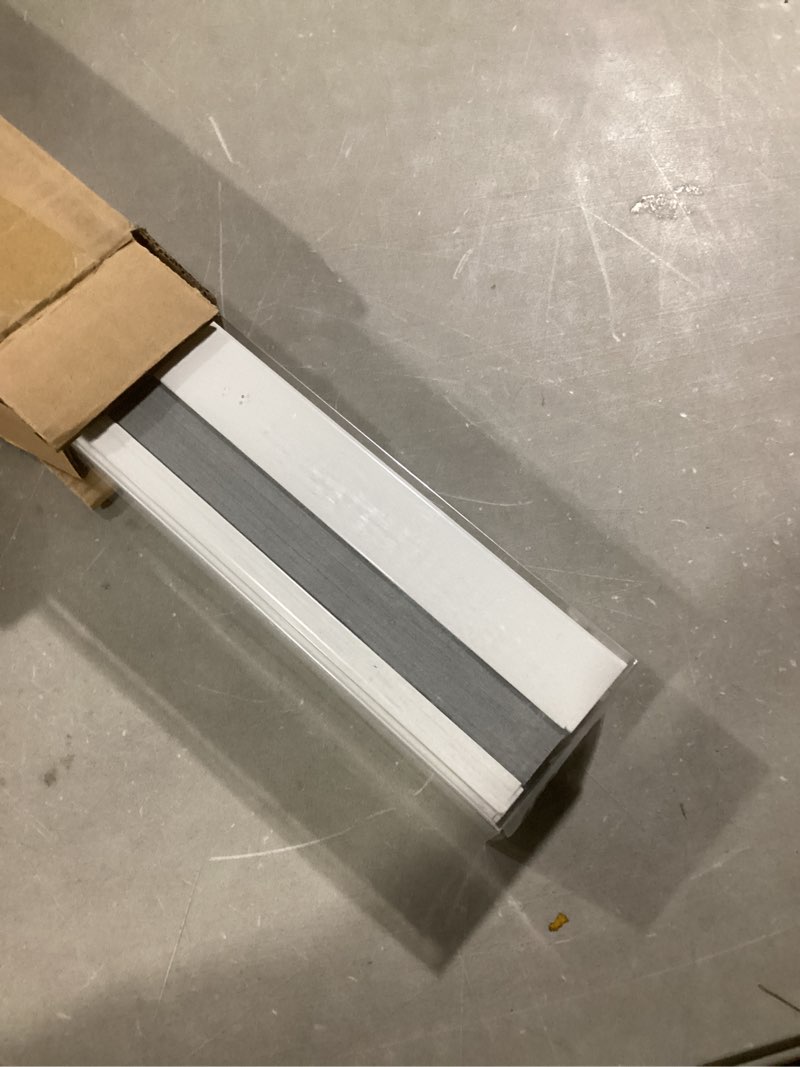 Condition photo showing Good Condition for Changshade Cordless Cellular Shades, Blackout Honeycomb Shades for Windows, Pull Down Pleated Blinds, Easy to Install for Indoor Windows and French Doors,32" W x 64" H, Grey Blackout Grey 32"W x 64"H