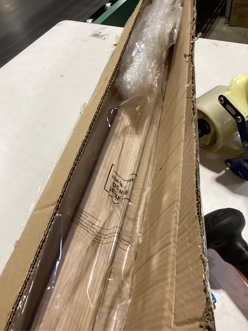 Condition photo showing Good Condition for Kigley Solid Red Oak Interior Threshold Wood Overlap Threshold Doorways Reducer Threshold, 36 Inches Long (Classic Style) 36 x 3.5 x 0.63 Inches