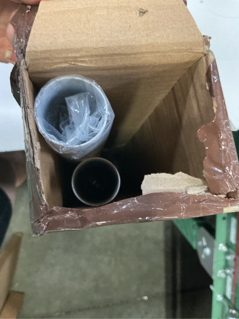 Condition photo showing As Is for allzone tension curtain rod for window, 83-123 inches, heavy duty curtain rods no drilling, non-slip bathroom shower tension rod, renter friendly, adjustable, spring loaded, extra long, white white 83-123 inches